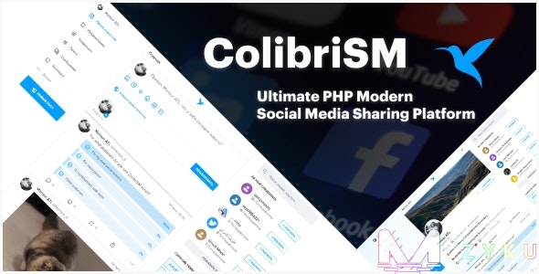 [网站源码]Colibrism -终极现代社交媒体共享平台 V1.3.2-GOdou社区